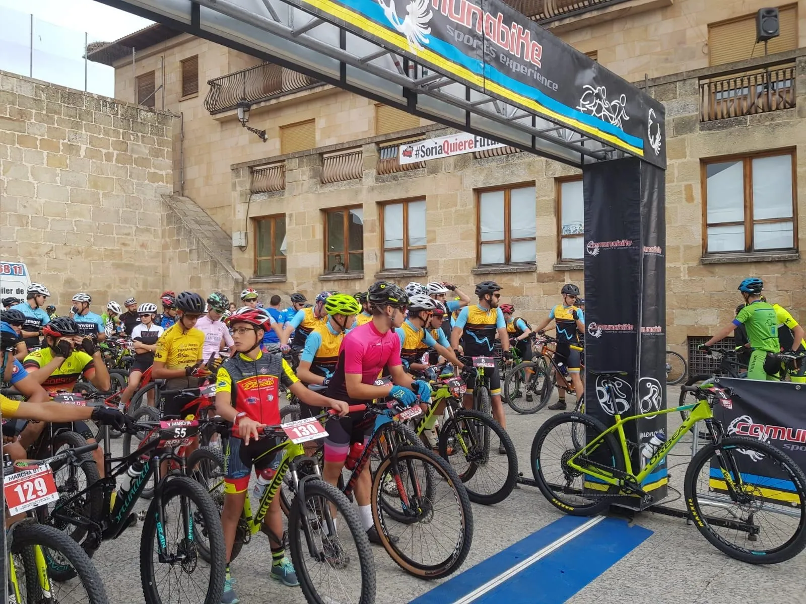 BTT en Dueruelo de la Sierra.