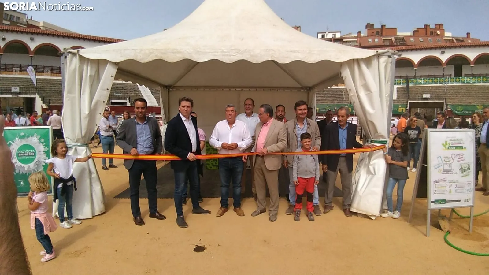 Inauguración de la XI Feria Ganadera de Soria. Freddy Gabriel
