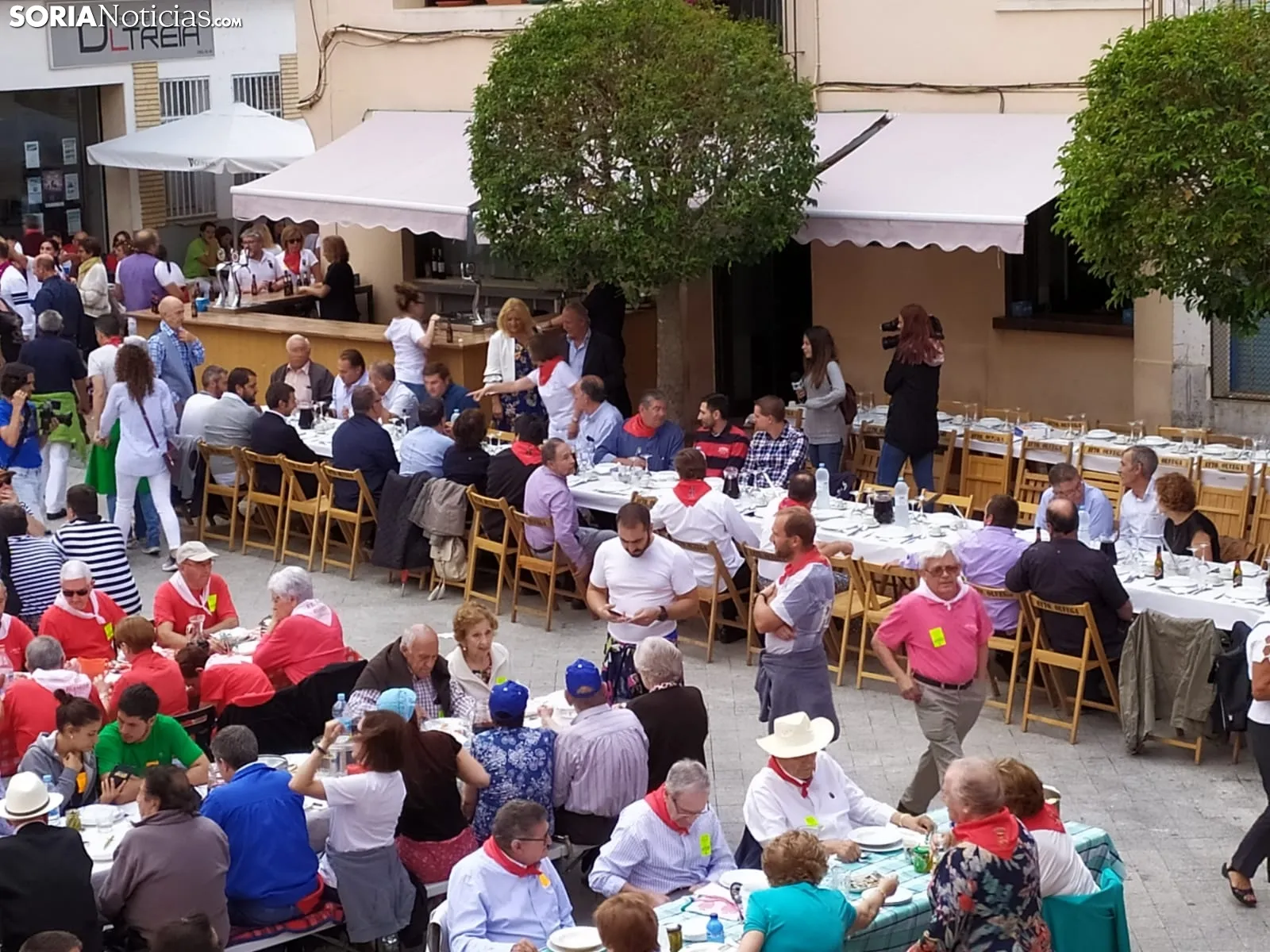 Una imagen del último día de las fiestas olvegueñas. /SN