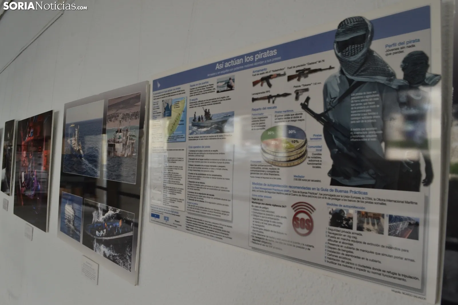 Una imagen de la apertura de la muestra. /SN