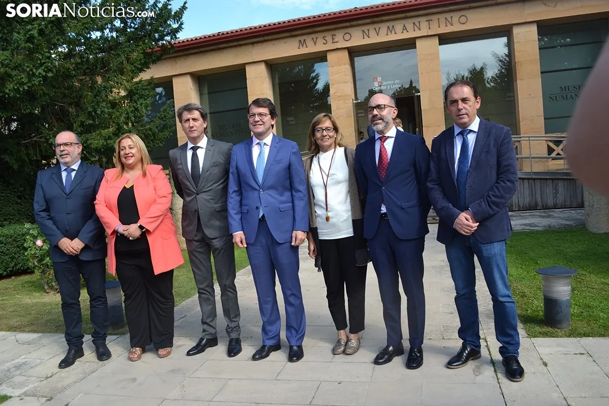 Inauguración del centenario del Museo Numantino.