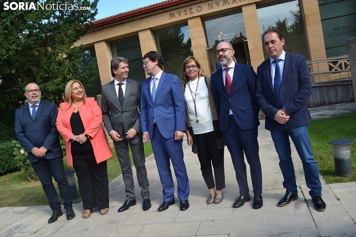 Inauguración del centenario del Museo Numantino.