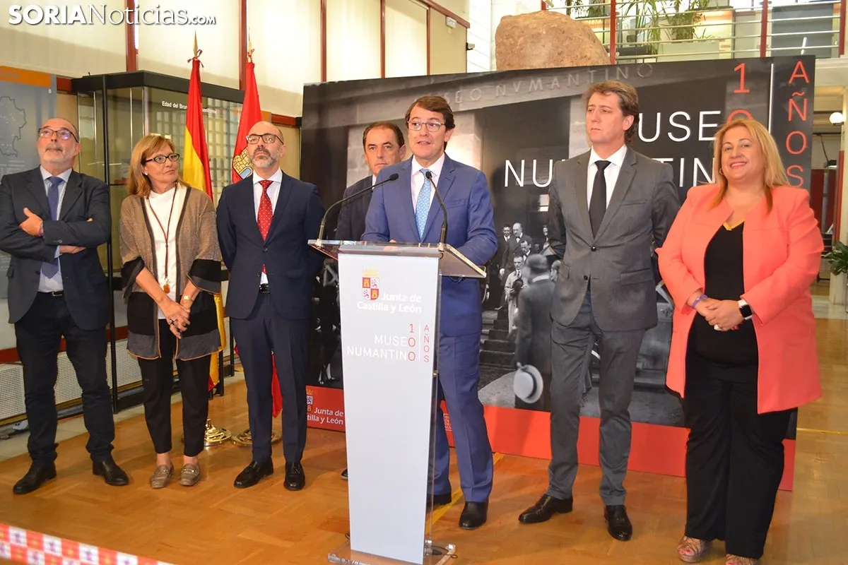 Inauguración del centenario del Museo Numantino.