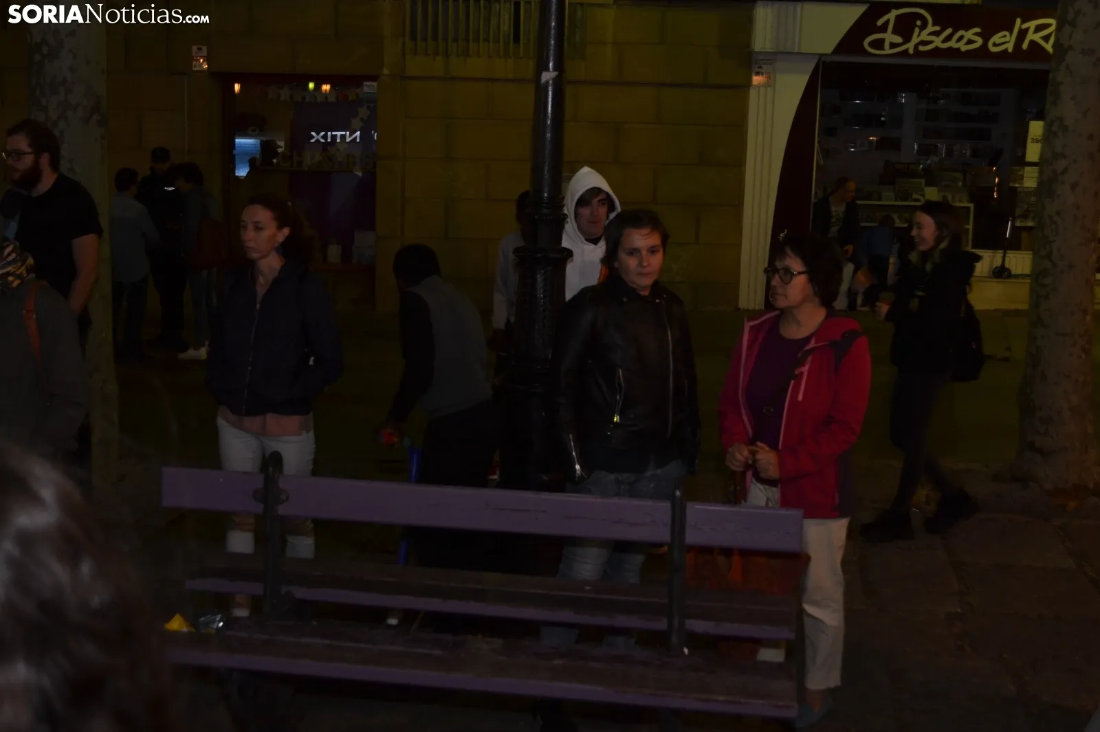 Una imagen de la convocatoria de esta noche. /SN