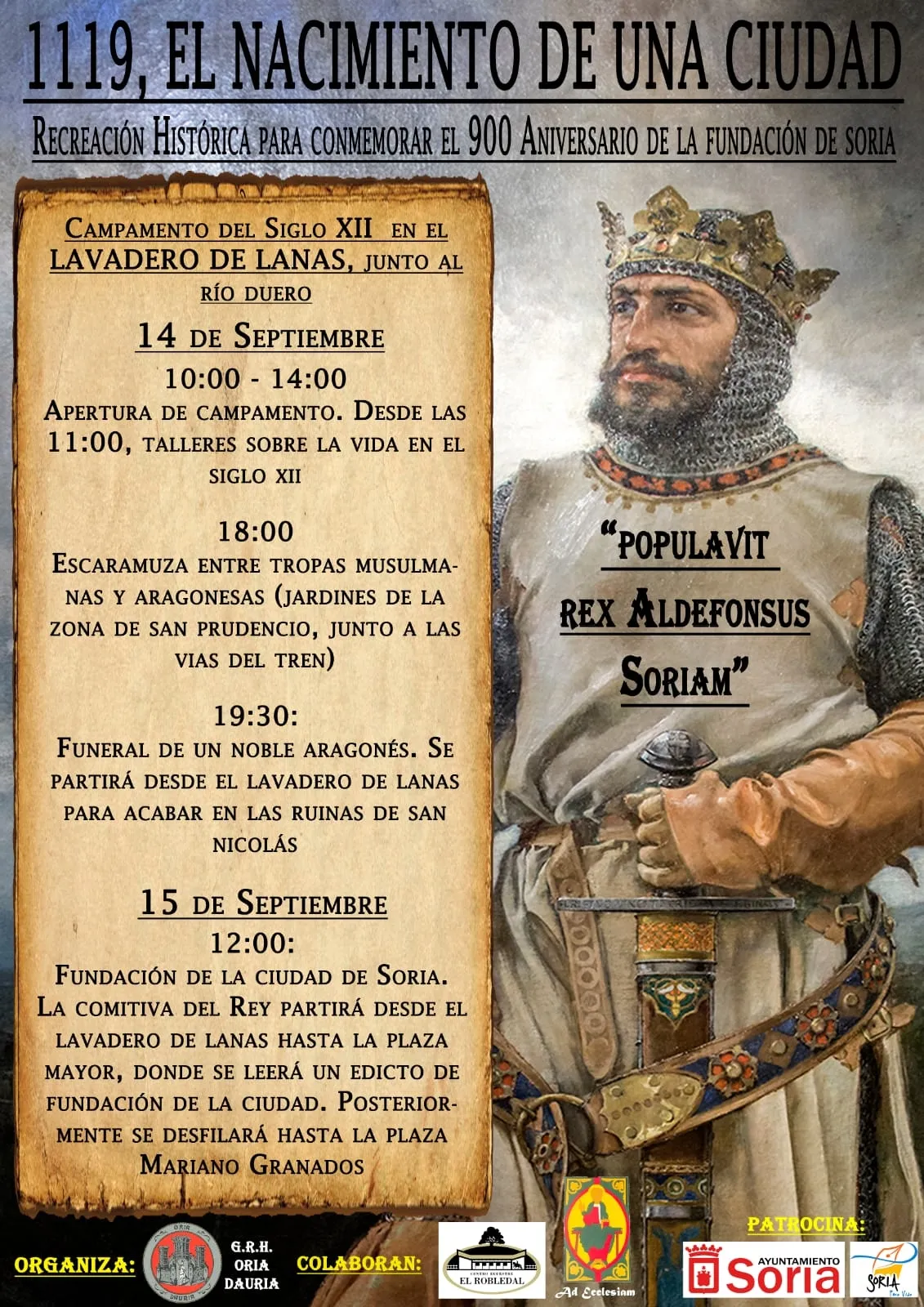 El cartel de la teatralización. 