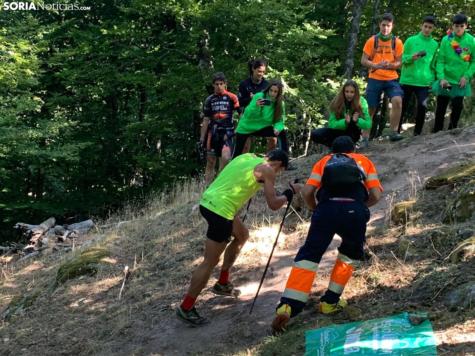 Una imagen de la carrera de este domingo. /SN