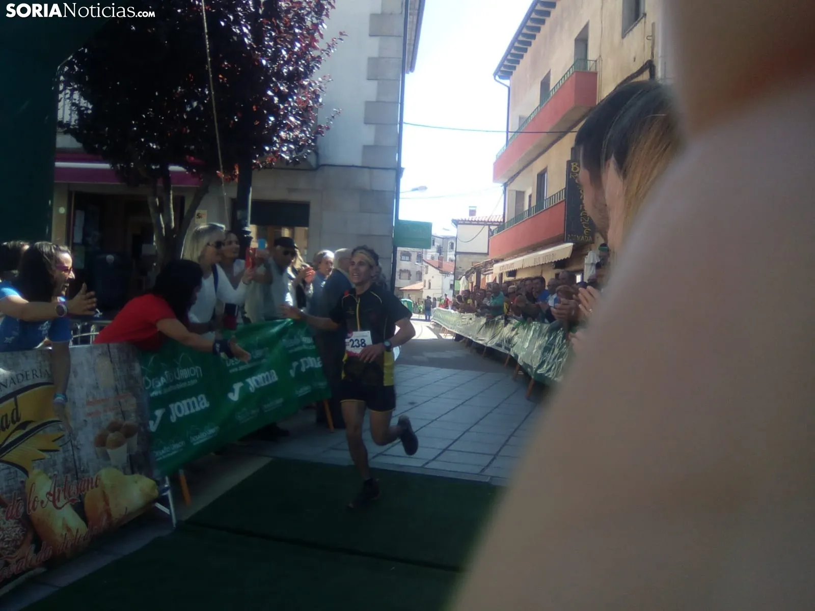 Una imagen de la carrera de este domingo. /SN