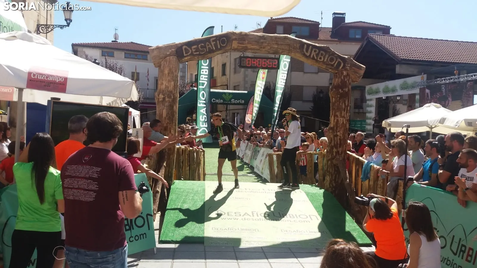 Una imagen de la carrera de este domingo. /SN