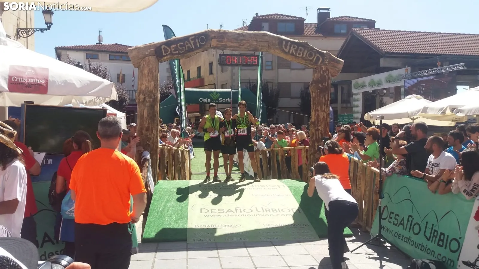 Una imagen de la carrera de este domingo. /SN