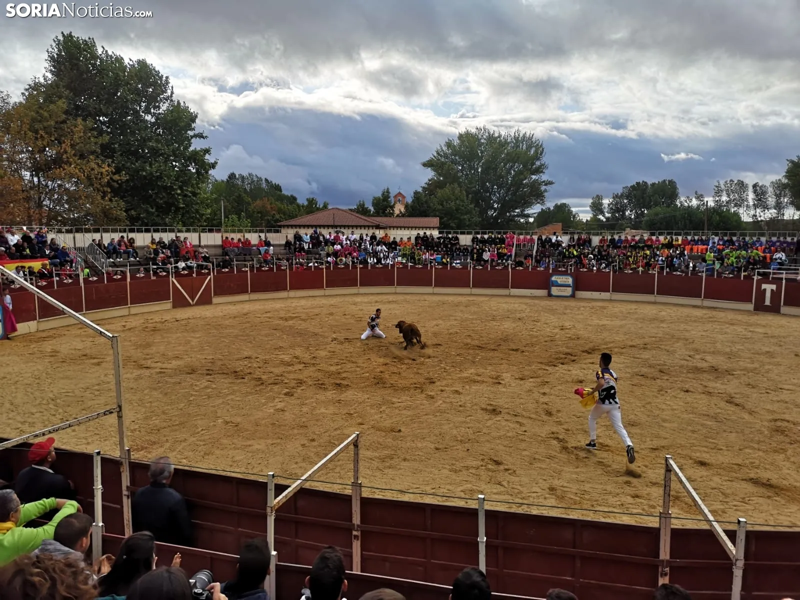 Una imagen de las fiestas este martes. /SN