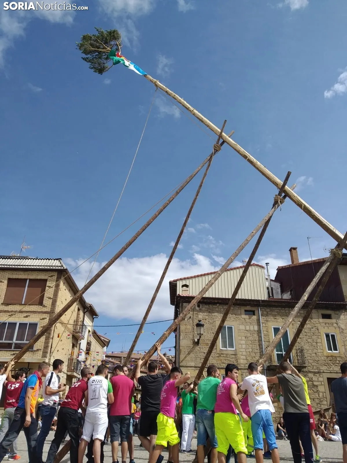 Una imagen del primer día de fiestas. /SN