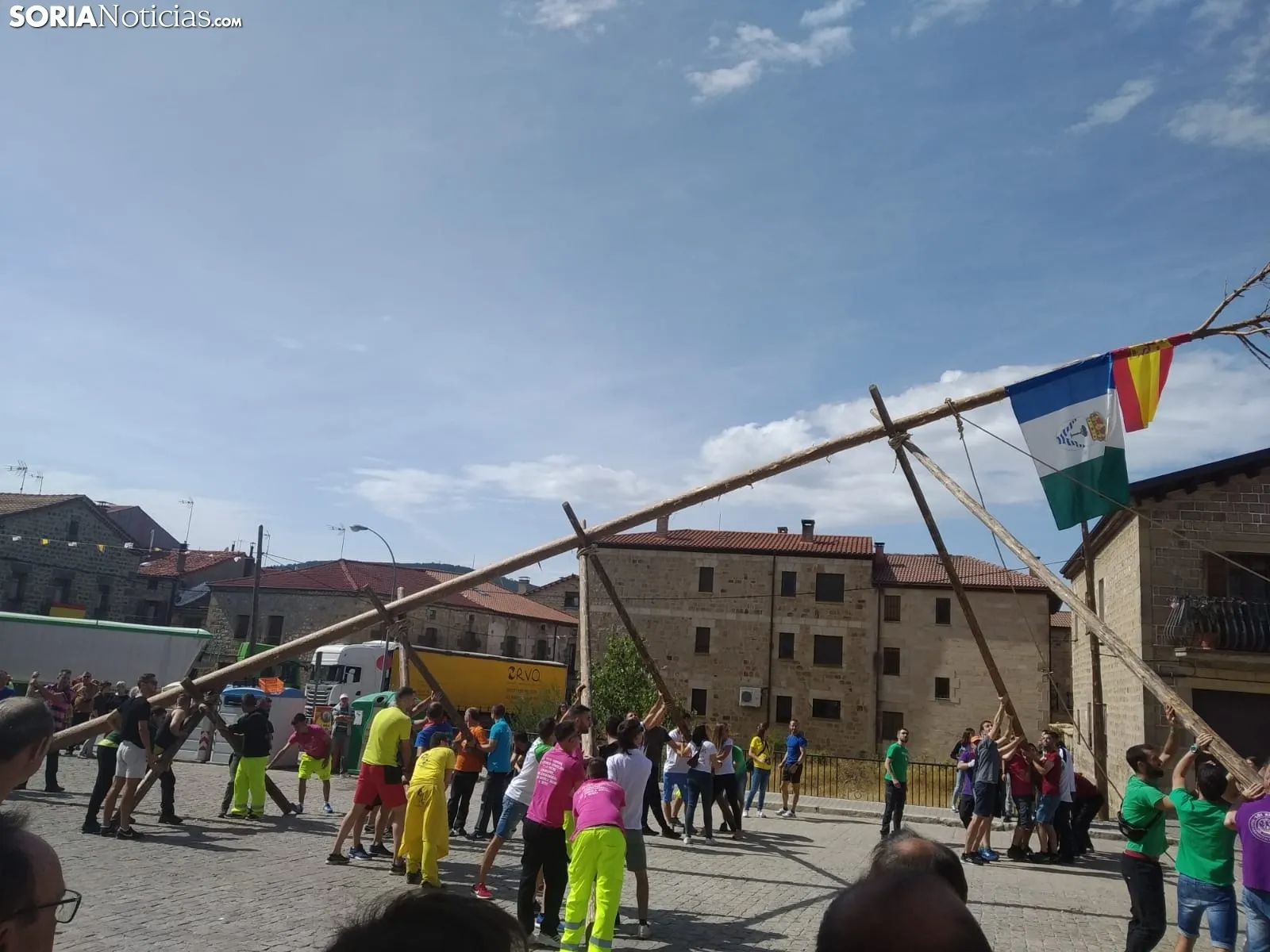 Una imagen del primer día de fiestas. /SN