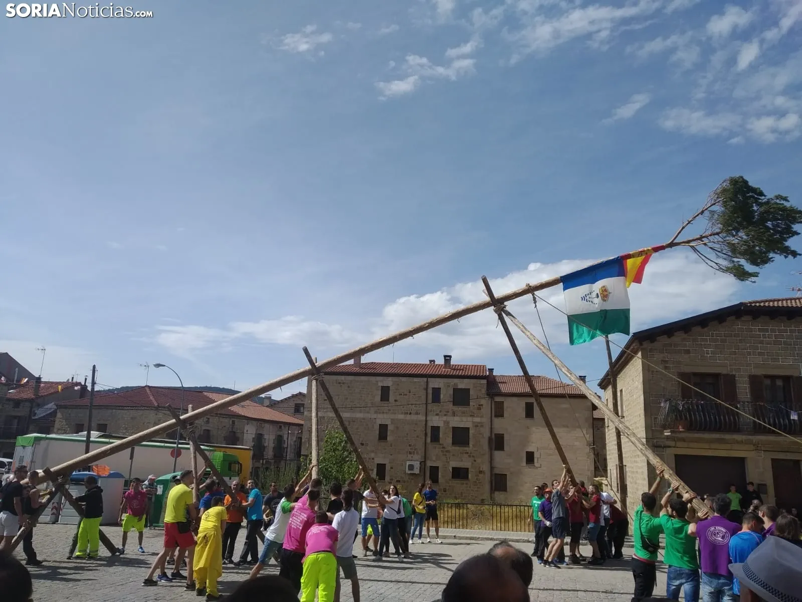 Una imagen del primer día de fiestas. /SN