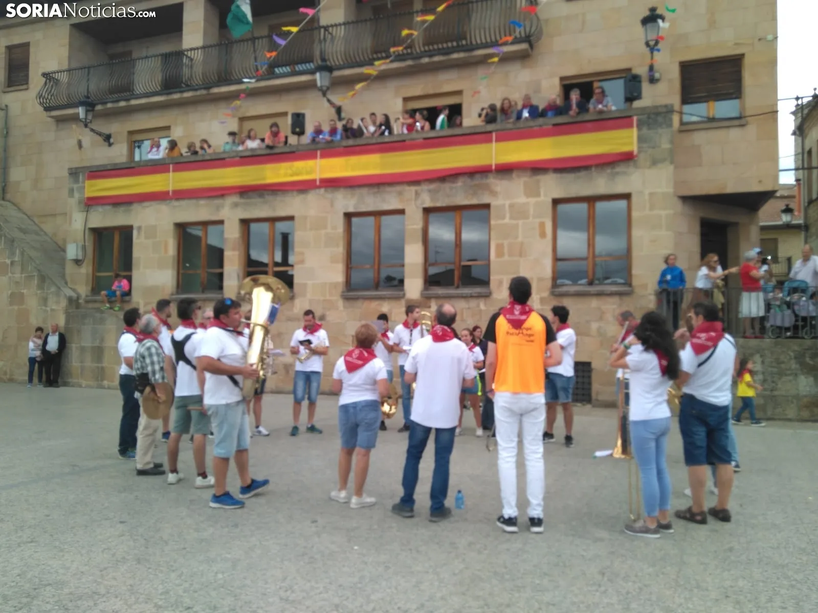 Una imagen del primer día de fiestas. /SN