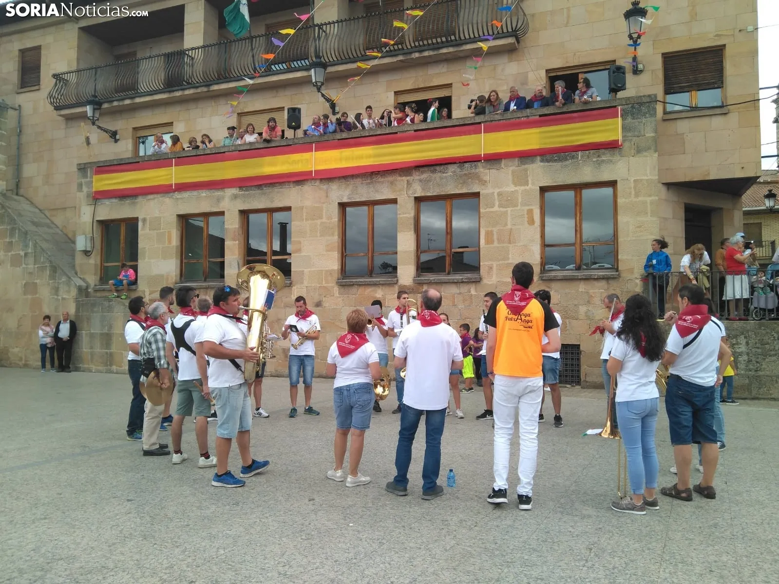 Una imagen del primer día de fiestas. /SN
