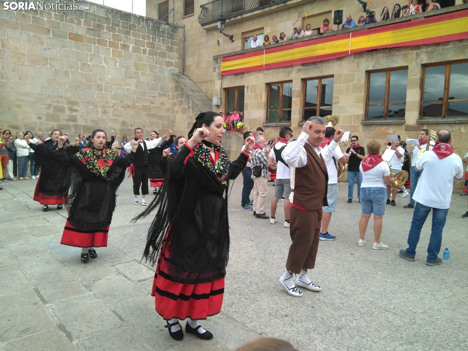 Una imagen del primer día de fiestas. /SN