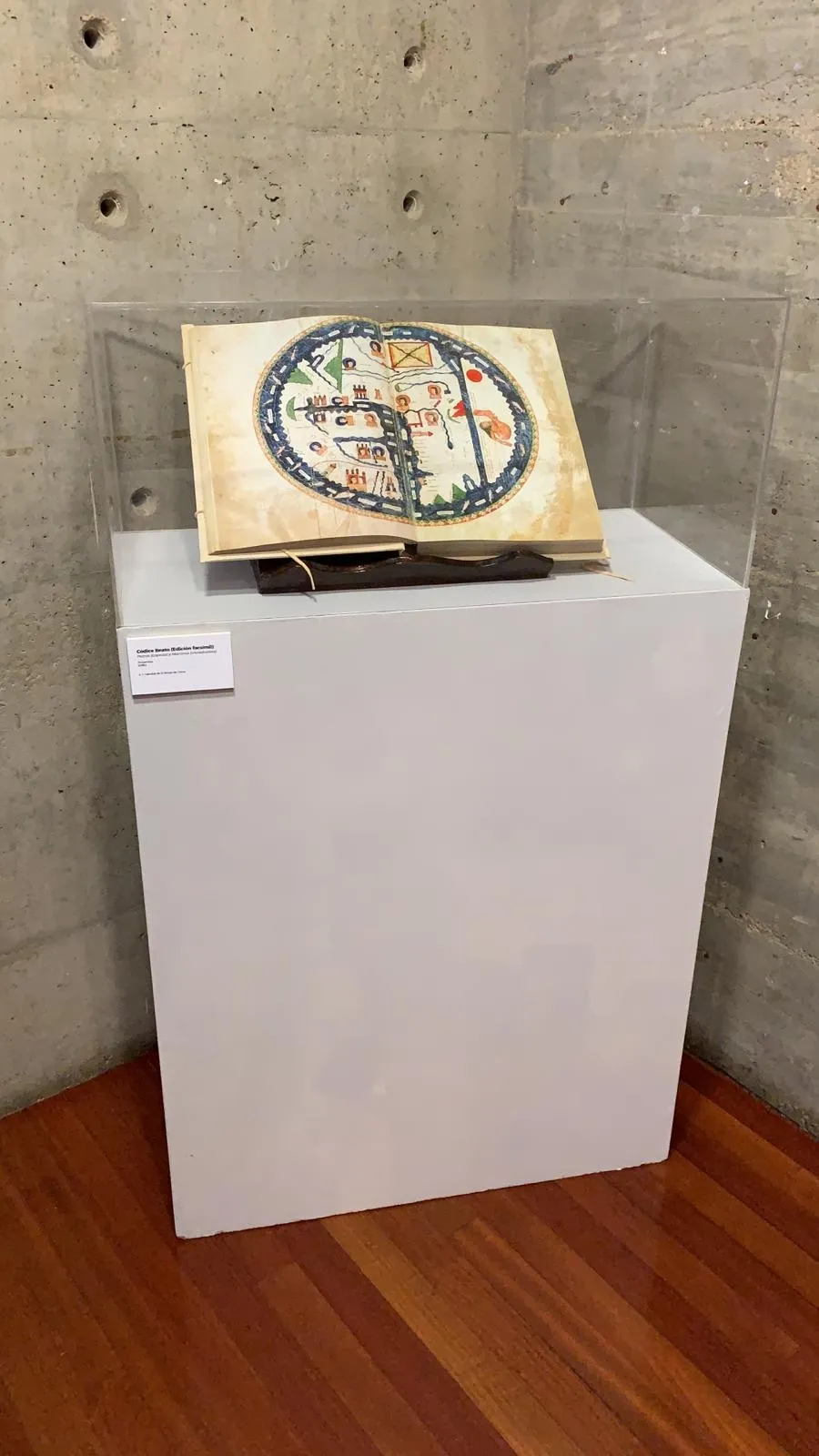 Inauguración de la exposición.