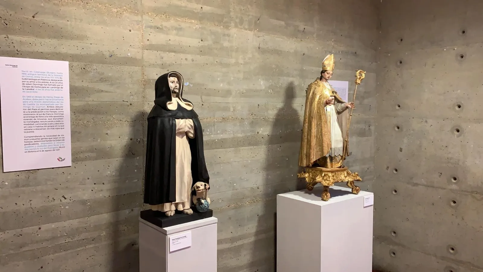 Inauguración de la exposición.