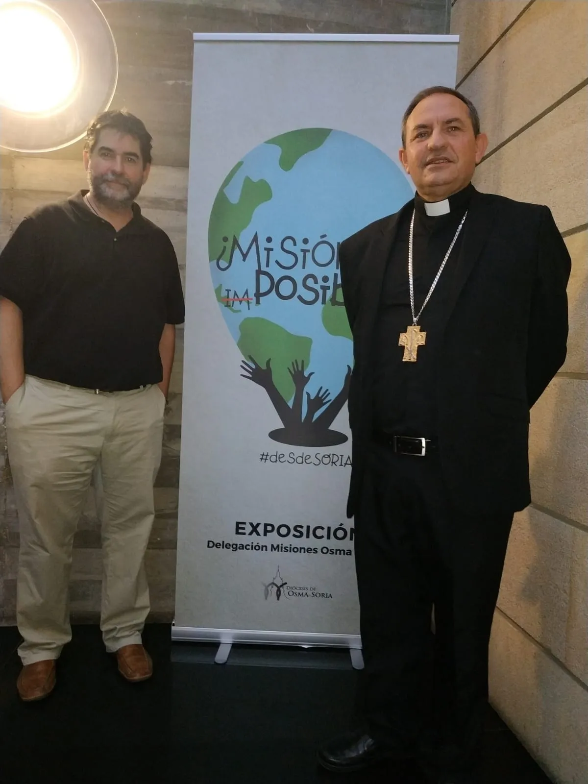 Inauguración de la exposición.