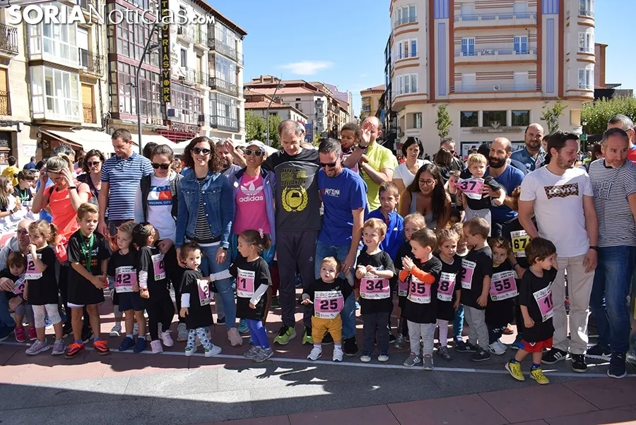 Carreras de categorías inferiores de la Media Maraton Abel Antón 5K Fermín Cacho 2019. /S.N.