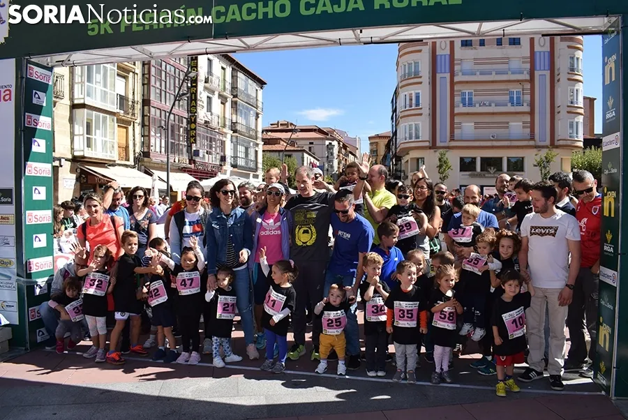 Carreras de categorías inferiores de la Media Maraton Abel Antón 5K Fermín Cacho 2019. /S.N.