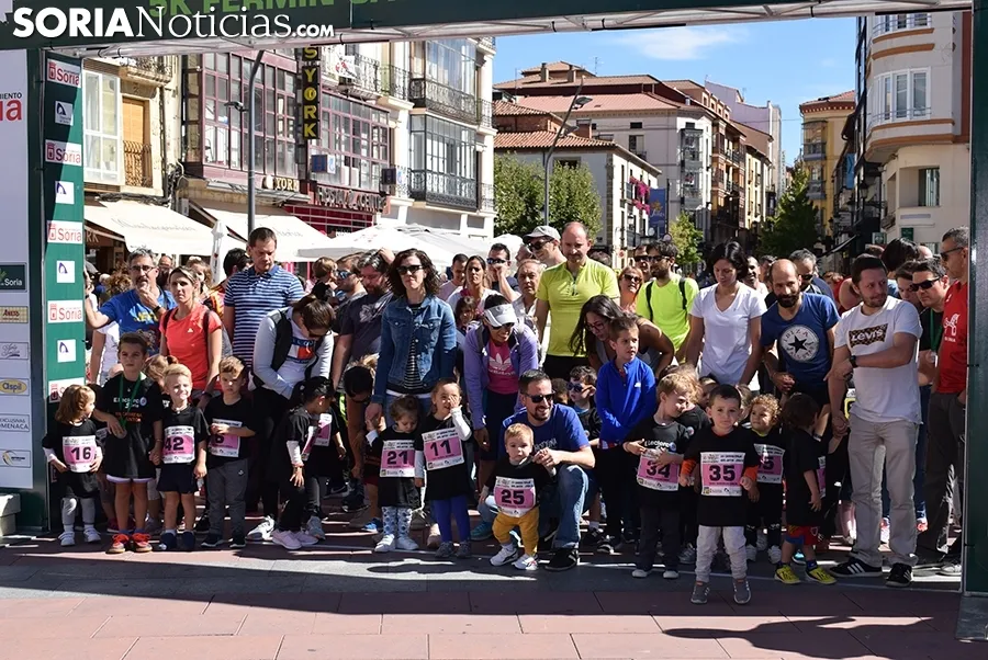 Carreras de categorías inferiores de la Media Maraton Abel Antón 5K Fermín Cacho 2019. /S.N.