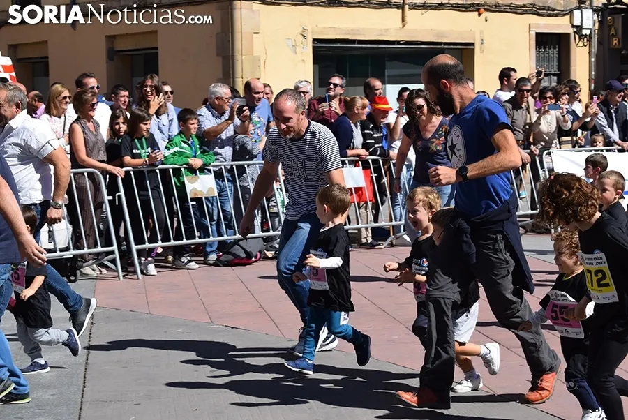 Carreras de categorías inferiores de la Media Maraton Abel Antón 5K Fermín Cacho 2019. /S.N.