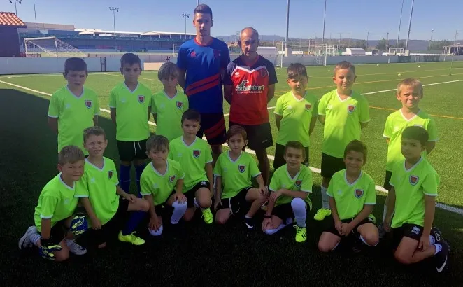 Prebenjamín A del Numancia. CD Numancia