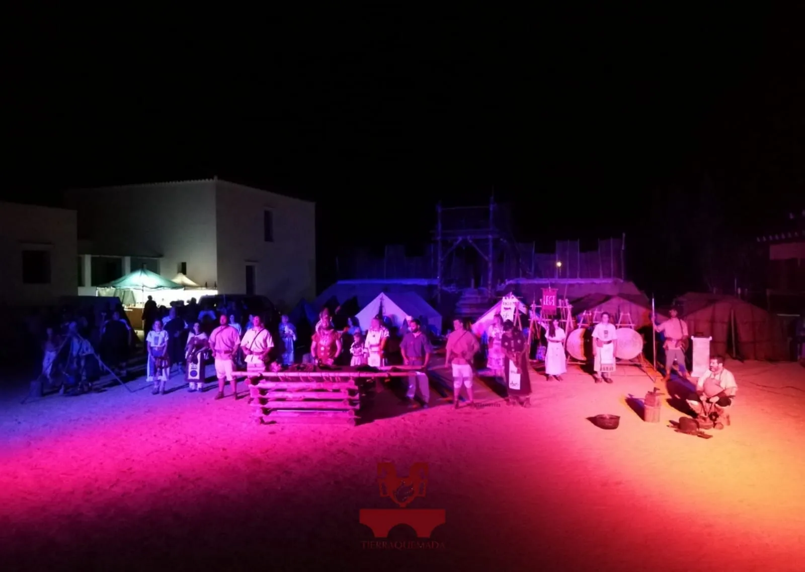 Tierraquemada en el festival de teatro.