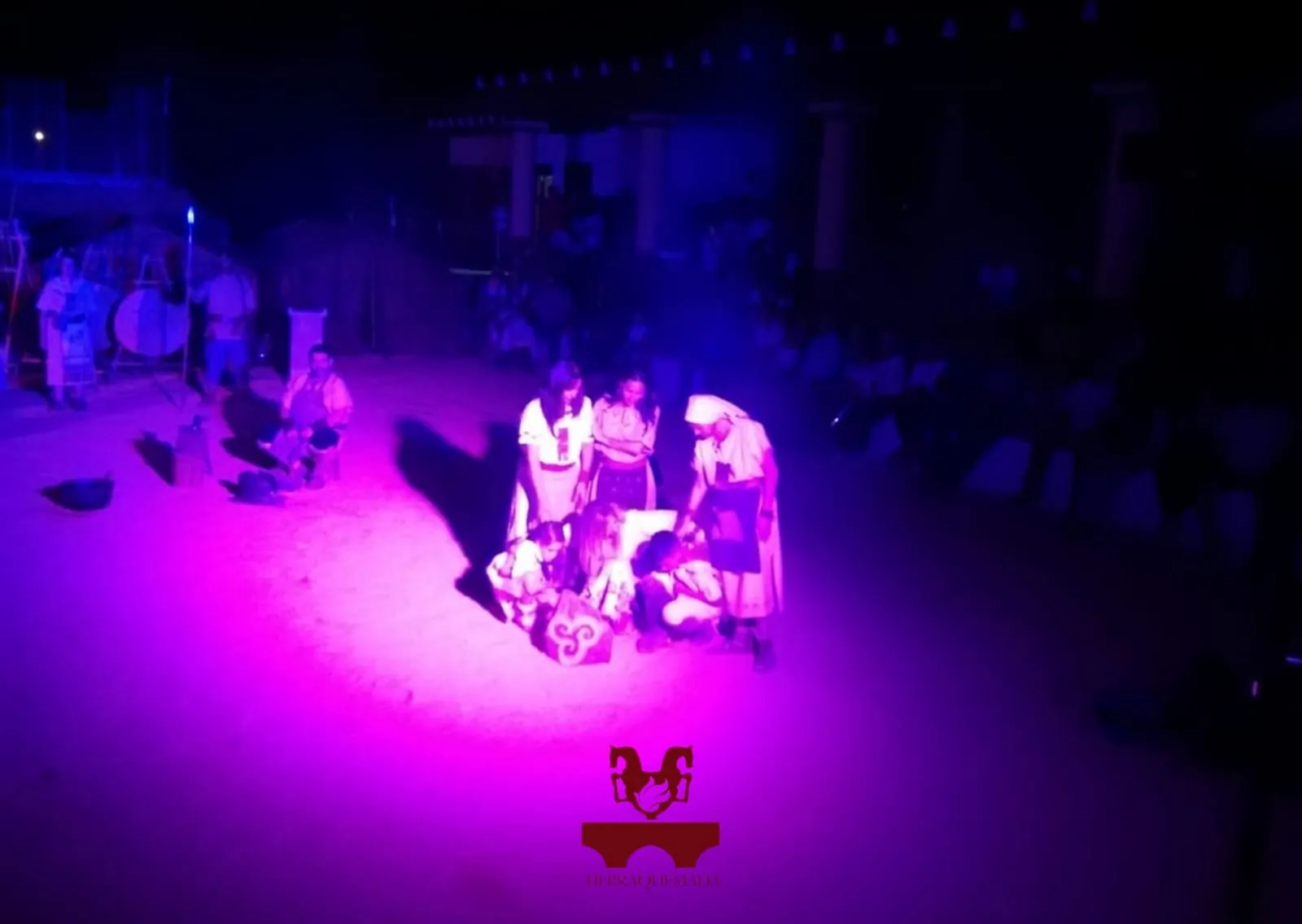 Tierraquemada en el festival de teatro.