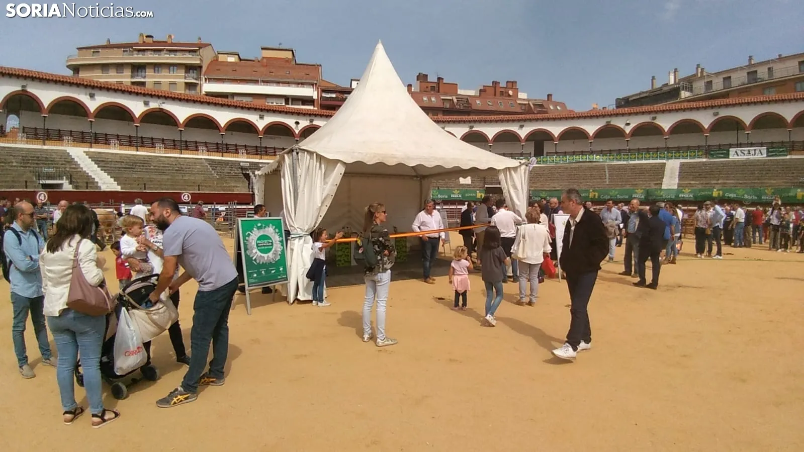 Inauguración de la XI Feria Ganadera de Soria. Freddy Gabriel