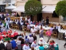 Una imagen del último día de las fiestas olvegueñas. /SN