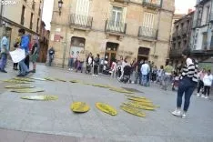 Una imagen de la manifestación de este viernes. /SN