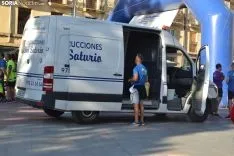 Una imagen de la tarde de atletismo popular en la capital. /SN