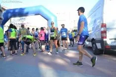 Una imagen de la tarde de atletismo popular en la capital. /SN