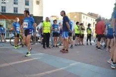 Una imagen de la tarde de atletismo popular en la capital. /SN