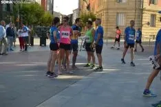 Una imagen de la tarde de atletismo popular en la capital. /SN