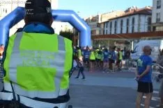 Una imagen de la tarde de atletismo popular en la capital. /SN