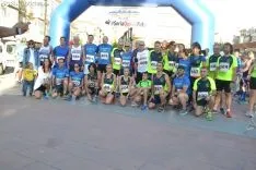Una imagen de la tarde de atletismo popular en la capital. /SN