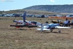 Una imagen de la prueba libre con la que cerraba el campeonato esta mañana en Velilla. /SN