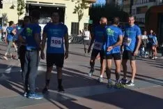 Una imagen de la tarde de atletismo popular en la capital. /SN