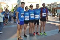Una imagen de la tarde de atletismo popular en la capital. /SN