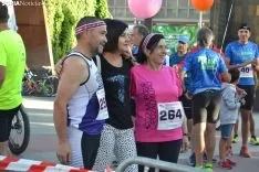 Una imagen de la tarde de atletismo popular en la capital. /SN