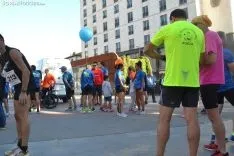 Una imagen de la tarde de atletismo popular en la capital. /SN