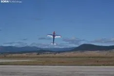 Una imagen de la prueba libre con la que cerraba el campeonato esta mañana en Velilla. /SN
