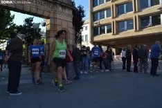 Una imagen de la tarde de atletismo popular en la capital. /SN