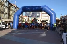 Una imagen de la tarde de atletismo popular en la capital. /SN