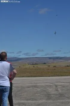 Una imagen de la prueba libre con la que cerraba el campeonato esta mañana en Velilla. /SN