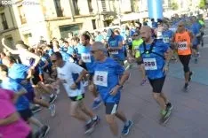 Una imagen de la tarde de atletismo popular en la capital. /SN