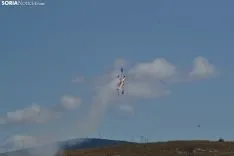 Una imagen de la prueba libre con la que cerraba el campeonato esta mañana en Velilla. /SN